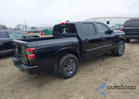 2025 Nissan Frontier Sv 4X2 from USA, damaged, VIN 1N6ED1EJ9SN655326